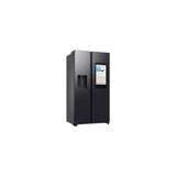 Samsung Bespoke 594L AI Side By Side Fridge - 21.5” Family Hub Screen – Plumbed - Black + 2 Free Gifts
