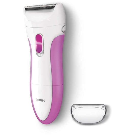 Philips SatinShave Essential Wet & Dry Electric Shaver - Pink/White