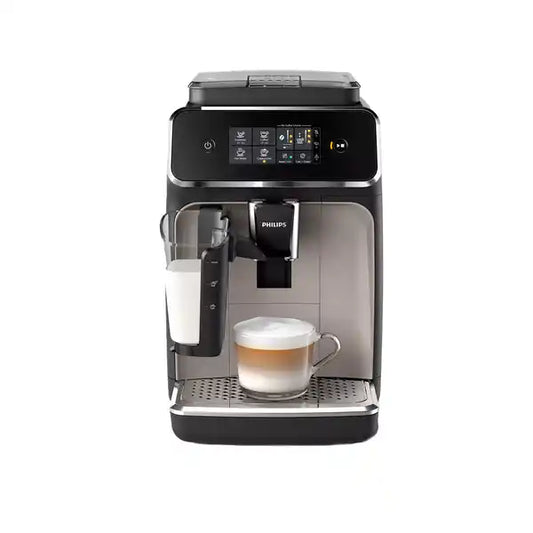 Philips LatteGo Series 2200 Fully Automatic Coffee Machine - Zinc Brown