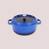 Round Casserole Pot with Lid