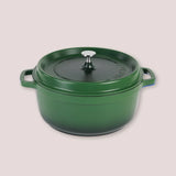 Round Casserole Pot with Lid