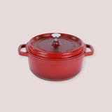 Round Casserole Pot with Lid