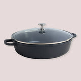 Shallow Casserole With Glass Lid
