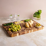 Three Bowl Prep + Serve Board (End Grain)