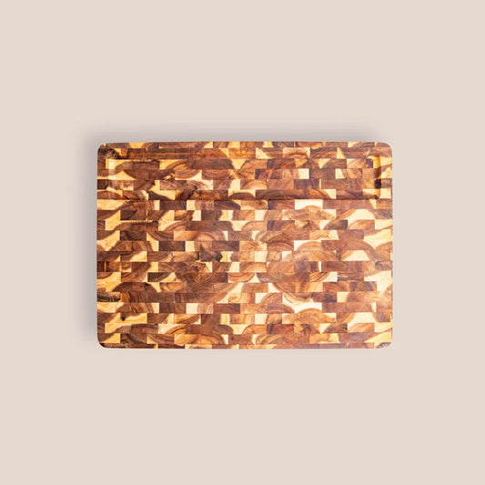 Long Bowl Prep + Serve Board (End Grain)