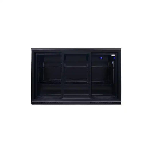 SnoMaster 300L Under-Counter Sliding Door Beverage Cooler
