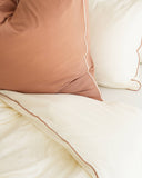 The Luxury Piped Duvet Cover Set
