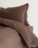 The Luxury Piped Duvet Cover Set