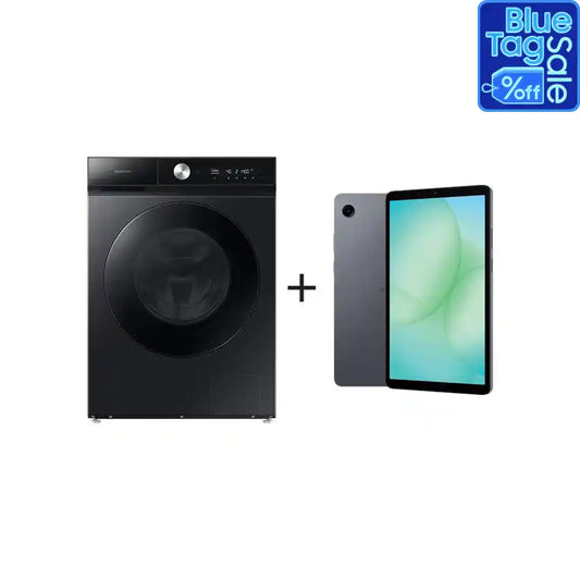 Samsung 12kg Bespoke AI Washer Dryer With EcoBubble™ - Black Caviar