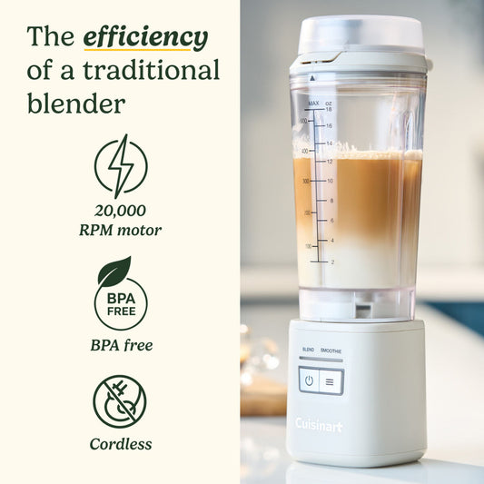 Cuisinart® Blast & Go Portable Blender