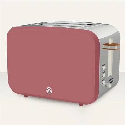 Swan Nordic Fuchsia Rose 2 Slice Toaster