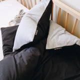 Colour Block Cot Duvet Cover Set