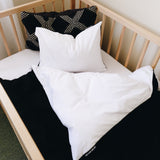 Colour Block Cot Duvet Cover Set