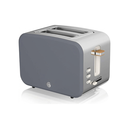 Nordic 2 Slice Stainless Steel Toaster