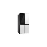 Samsung Bespoke 704L French Door Refrigerator With Customisable Design & Seethru Door - White + Free Gift