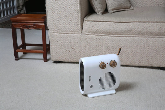 Swan Nordic White Fan Heater