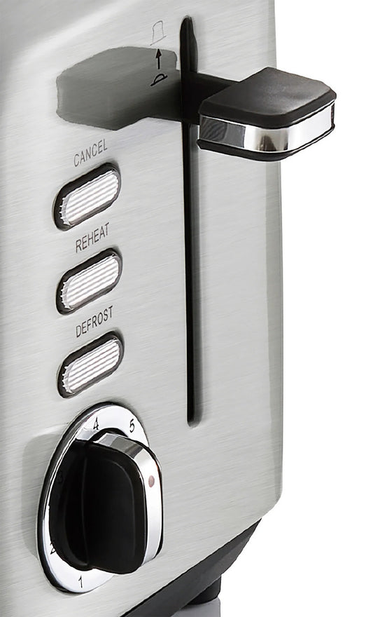 Swan Townhouse Stainless Steel Silver 2 Slice Toaster