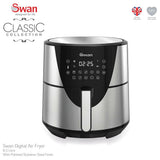 Swan 8,5 Litre Classic Stainless Steel Digital Air Fryer
