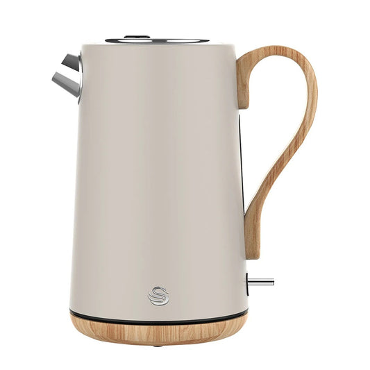 Mist Grey Cordless Kettle & 2 Slice Toaster & Egg Boiler Breakfast Pack