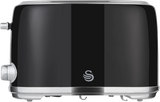 Swan Retro Toaster Glossy Black