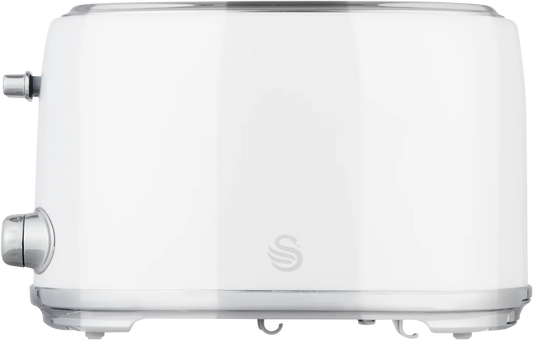 Swan Retro White Toaster