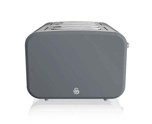 Nordic 4 Slice Slate Grey Toaster