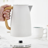 Fjord White Fast Boil 1,7 Litre Cordless Kettle