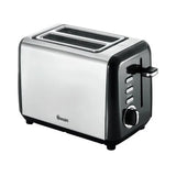 Swan Townhouse Stainless Steel Black 2 Slice Toaster