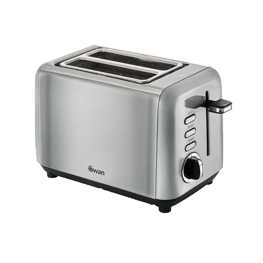 Swan Townhouse Stainless Steel Silver 2 Slice Toaster