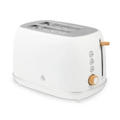 Fjord White 2 Slice Toaster